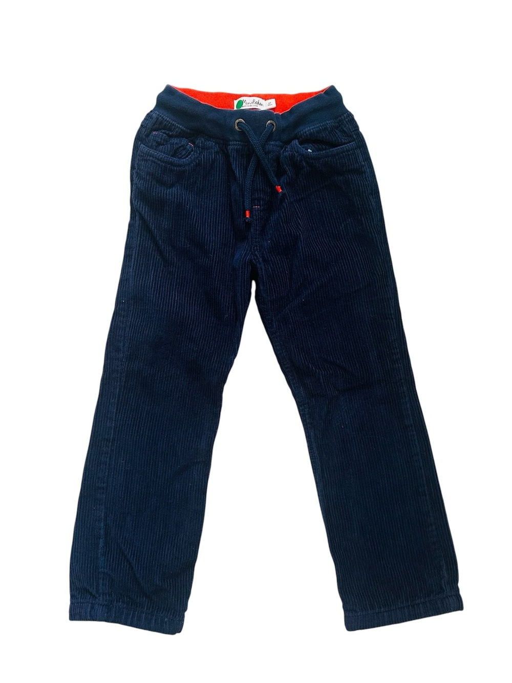 Mini Boden Lined Corduroy Pull On Pants Size 6 Years